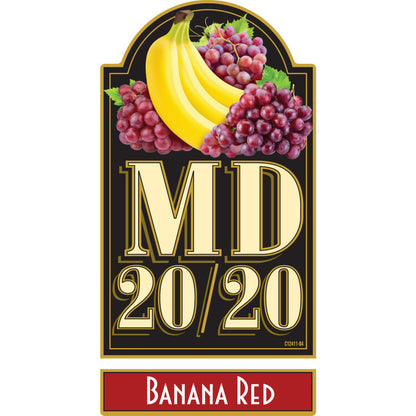 Md 20/20 Banana Red - 750ML - Front Label
