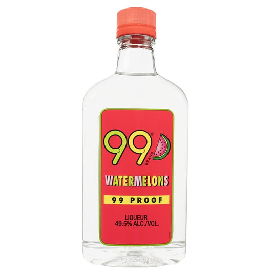 99 Brand Watermelon Schnapps 99 - 375ML - Front