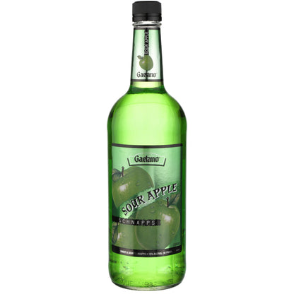 Gaetano Sour Apple Schnapps 30 - 1.0L - Front