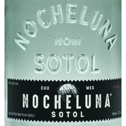 Nocheluna Sotol Blanco 86 - 700ML - Front Label