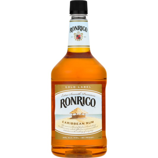 Ronrico Gold Rum Gold Label 80 - 1.75L - Front