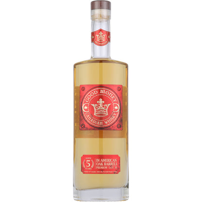 Good Money Canadian Whisky Aged In American Oak Barrels Lot 50 5 Yr 80 - 750ML