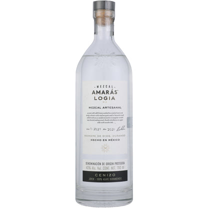 Amaras Mezcal Joven Logia Ma Artesanal A3 Cenizo 92 - 700ML