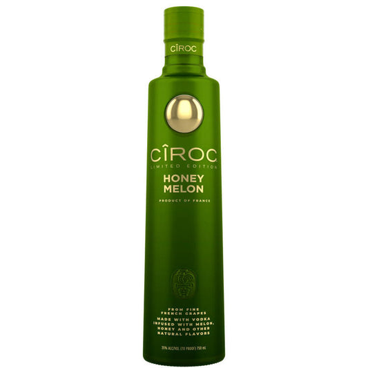 Ciroc Honey Melon Flavored Vodka Limited Edition 70 - 750ML - Front