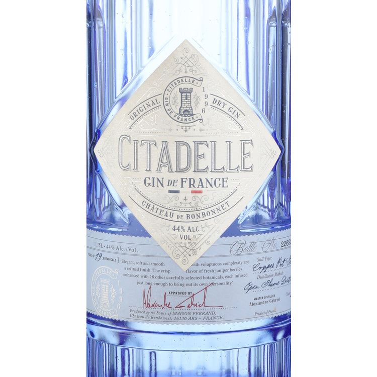 Citadelle Dry Gin Original 88 - 1.75L - Front Label