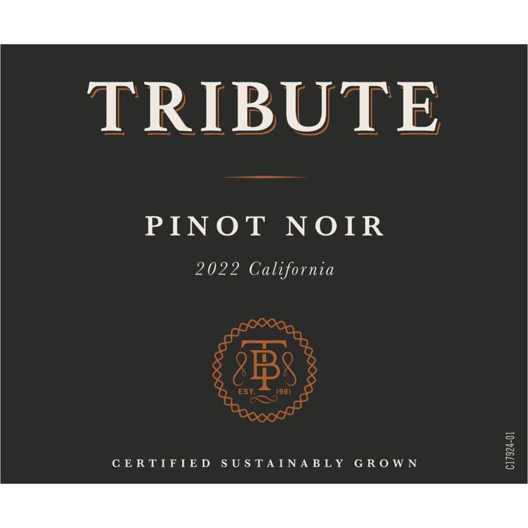 Tribute Pinot Noir Monterey County - 750ML - Front Label