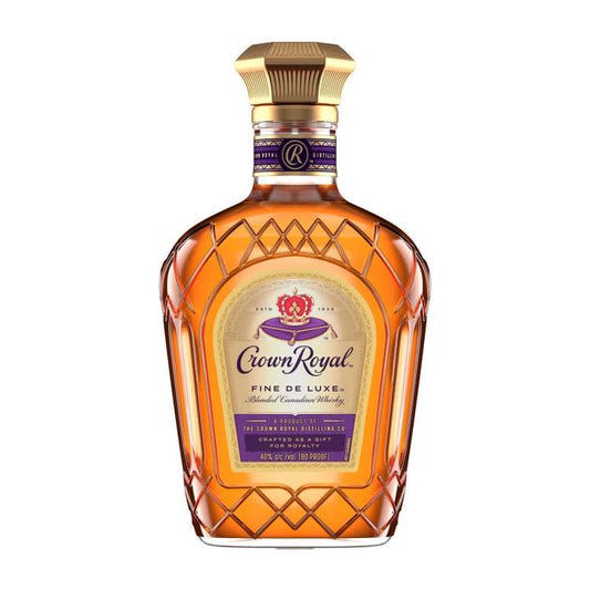 Crown Royal Canadian Whisky Fine Deluxe 80 - 375ML - Front