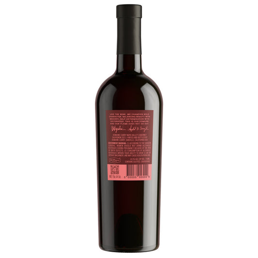 Domaine Curry Cabernet Sauvignon Napa Valley 2021 - 750ML - Back