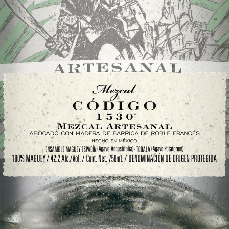 Codigo 1530 Mezcal Artesanal Joven 84.4 - 750ML - Front Label