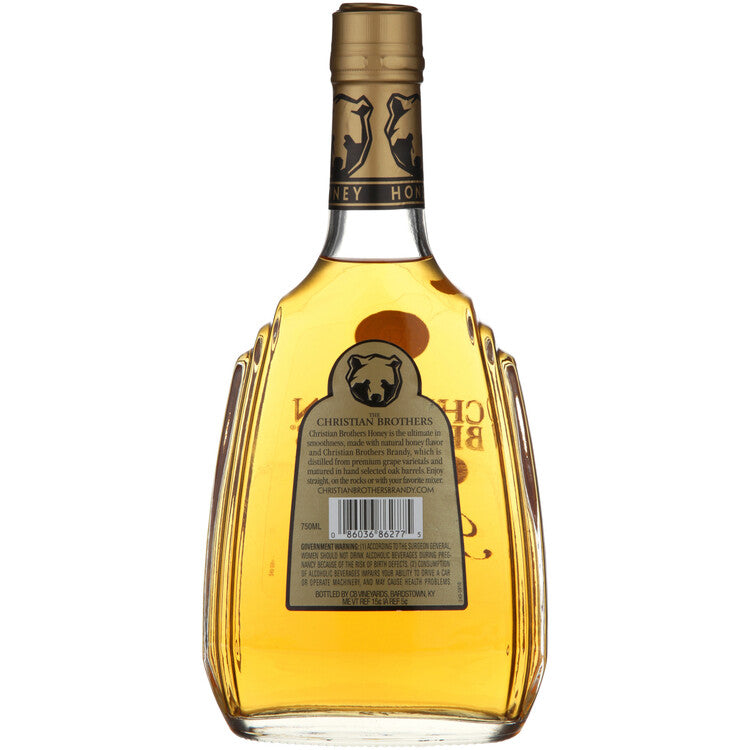 Christian Brothers Honey Flavored Brandy 60 - 750ML - Back