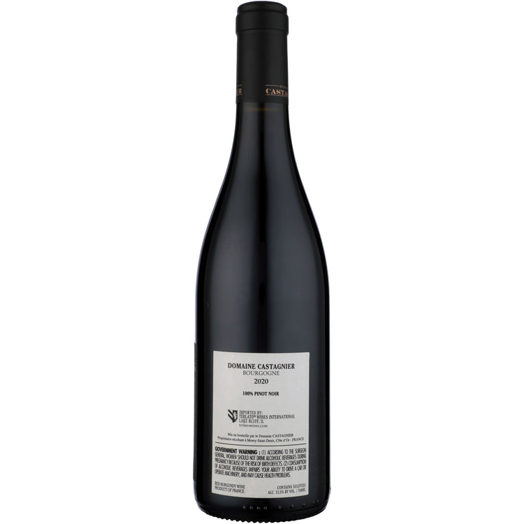 Domaine Castagnier Bourgogne Passe Tout Grains 2020 - 750ML - Back