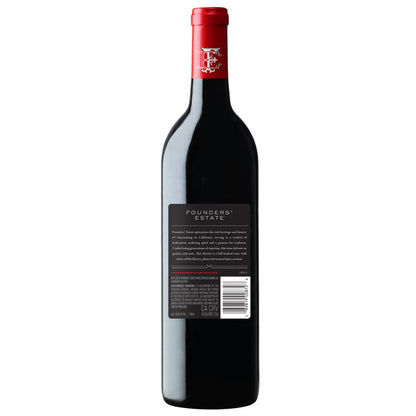Beringer Founders' Estate Merlot California - 750ML - Back
