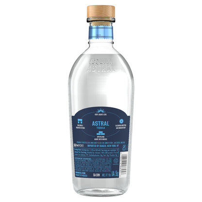 Astral Tequila Blanco 80 - 750ML - Back