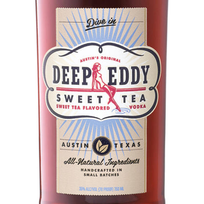 Deep Eddy Sweet Tea Flavored Vodka 70 - 750ML - Front Label
