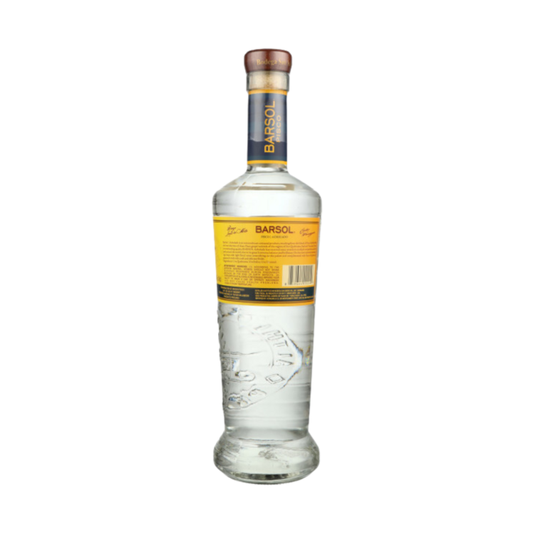 Barsol Pisco Acholado 82.6 - 700ML - Back