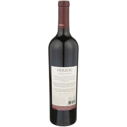 Herzog Cabernet Sauvignon Special Reserve Alexander Valley - 750ML - Back