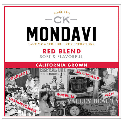 Ck Mondavi Red Wine California - 750ML - Front Label