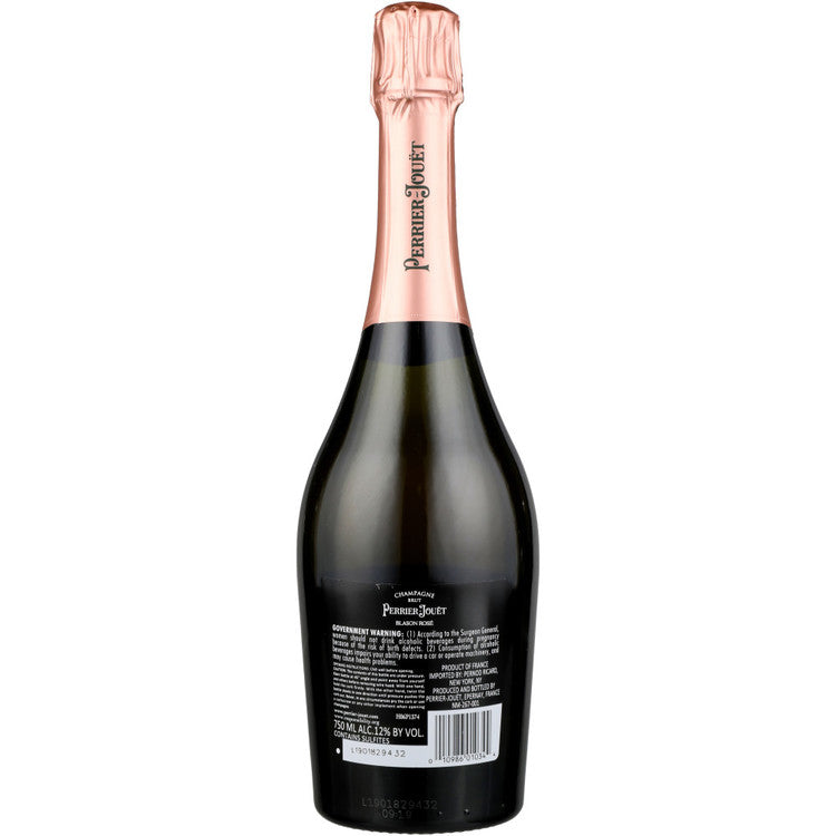 Perrier Jouet Champagne Brut Blason Rose - 750ML - Back