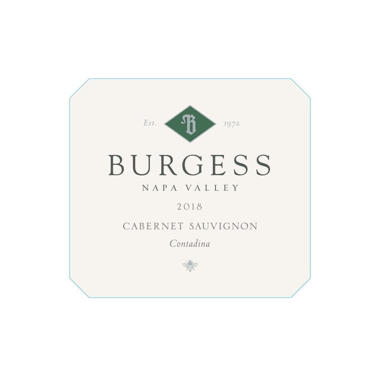 Burgess Cabernet Sauvignon Contadina Napa Valley 2018 - 750ML