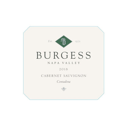 Burgess Cabernet Sauvignon Contadina Napa Valley 2018 - 750ML