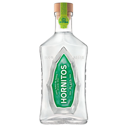 Hornitos Tequila Plata 80 - 375ML - Front