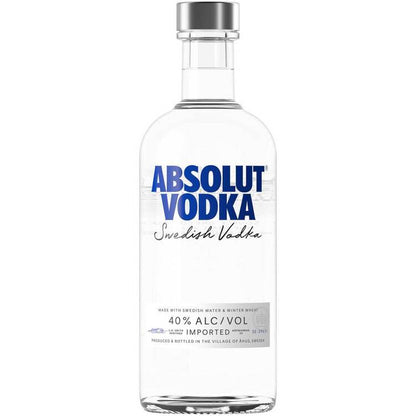 Absolut Vodka 80 - 375ML - Front