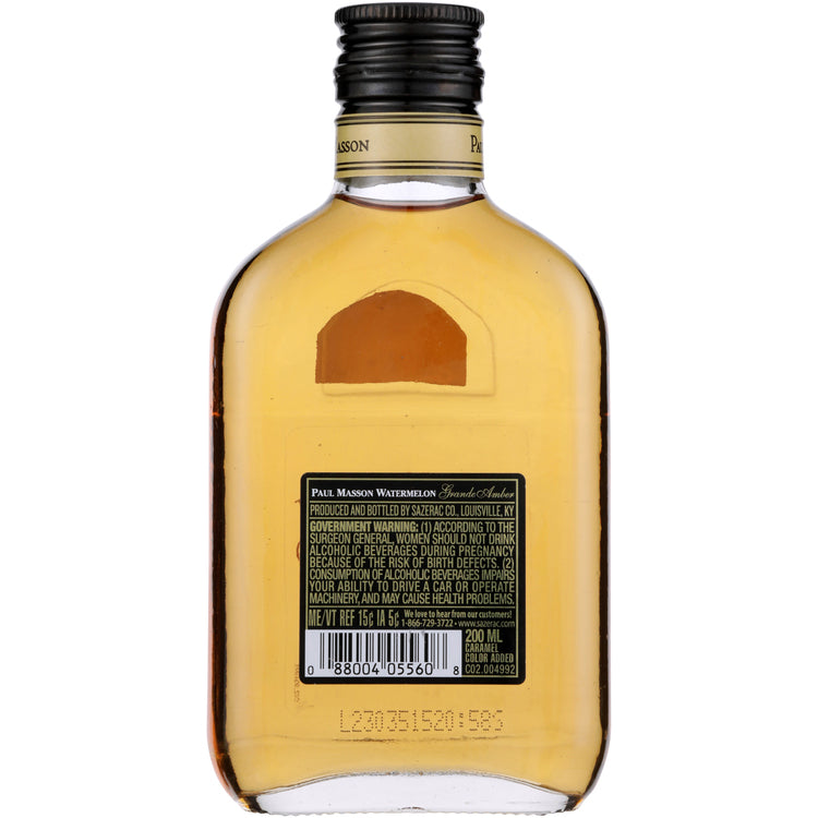 Paul Masson Watermelon Flavored Brandy Grande Amber 54 - 200ML