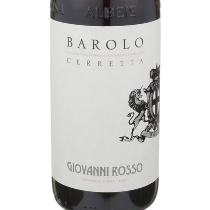 Giovanni Rosso Barolo Cerretta 2018 - 750ML