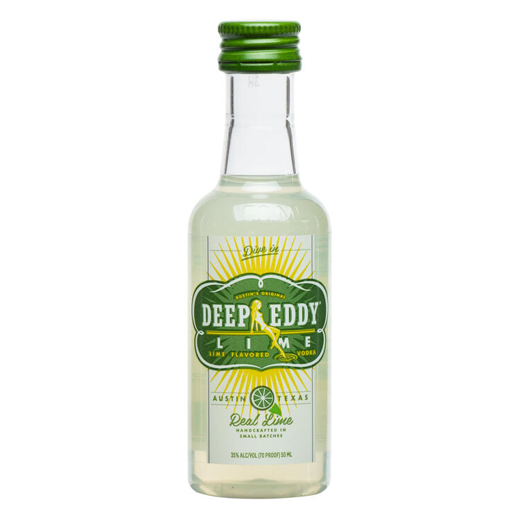 Deep Eddy Lime Flavored Vodka 70 - 50ML - Front