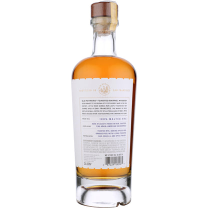 Old Potrero Rye Whiskey Toasted Barrel 6 Yr 102.4 - 700ML