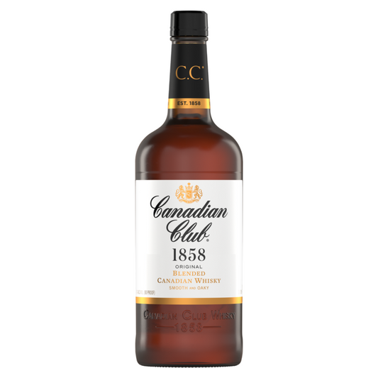 Canadian Club Canadian Whisky 80 - 1.0L - Front