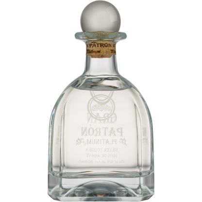 Gran Patron Tequila Platinum 80 - 750ML - Back