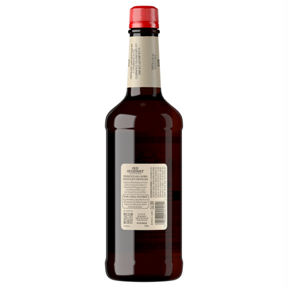 Old Overholt Straight Rye Whiskey Bonded 4 Yr 100 - 750ML - Back