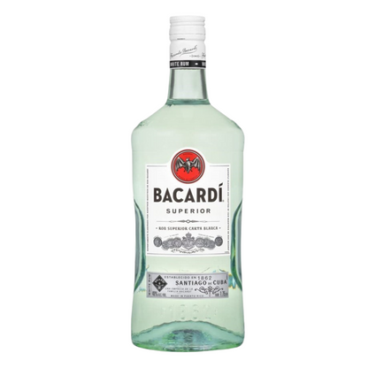 Bacardi Light Rum Superior 80 Halloween Label - 1.75L