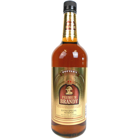 Potter's Brandy 80 - 1.0L - Front