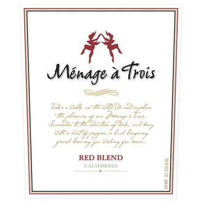 Menage A Trois Red Wine California - 750ML