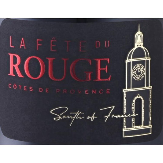 La Fete Du Rouge Cotes De Provence 2021 - 750ML - Front Label