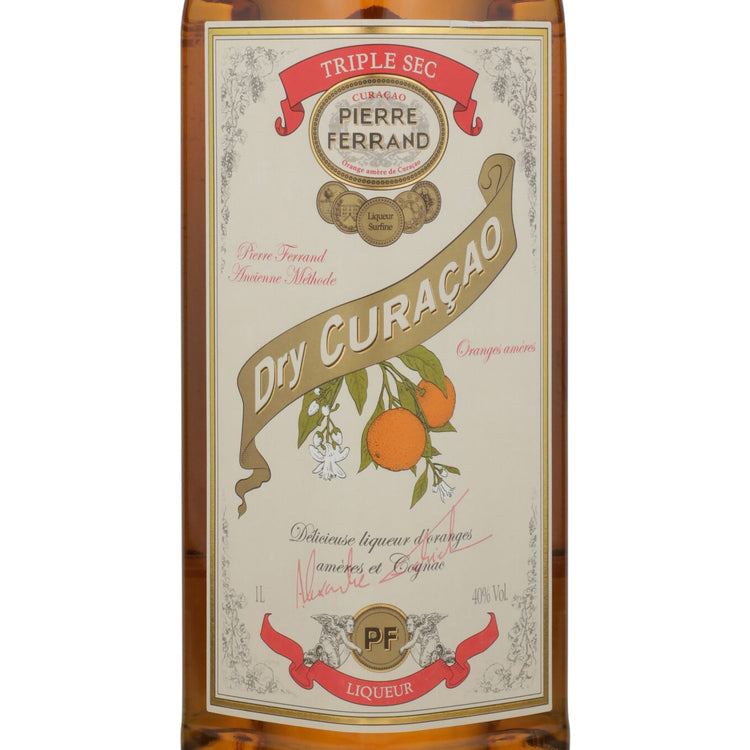 Ferrand Curacao Dry Oranges Ameres 80 - 1.0L - Front Label