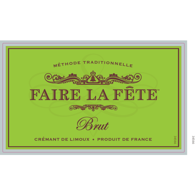 Faire La Fete Cremant De Limoux Brut - 750ML - Front Label