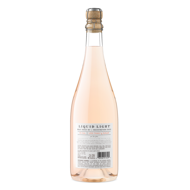 Liquid Light Brut Rose Washington - 750ML