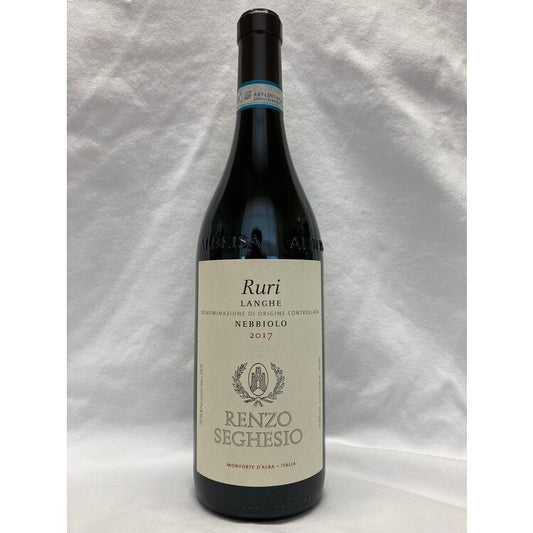 Renzo Seghesio Nebbiolo Ruri Langhe 2017 - 750ML