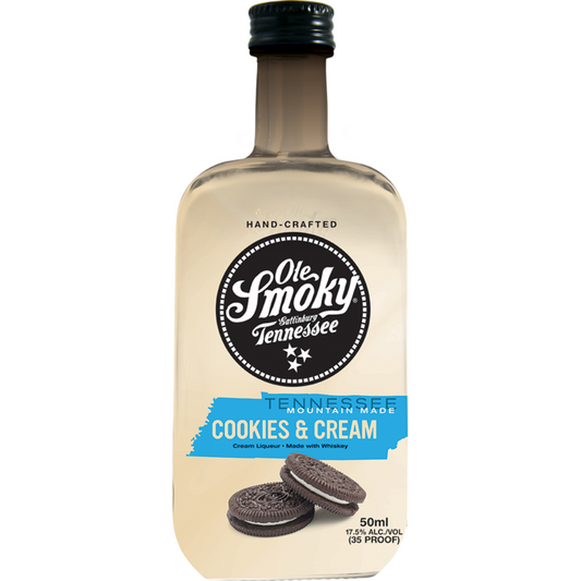 Ole Smoky Cookies & Cream Cream Liqueur 35 - 50ML - Front