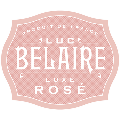 LUC BELAIRE Luc Belaire Sparkling Wine Luxe Rose France W/ Gift Tube - Front Label