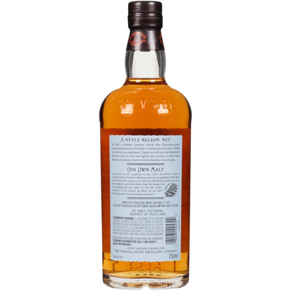 Craigellachie Single Malt Scotch Craigellachie 17 Year 17 Yr 92 - 750ML - Back