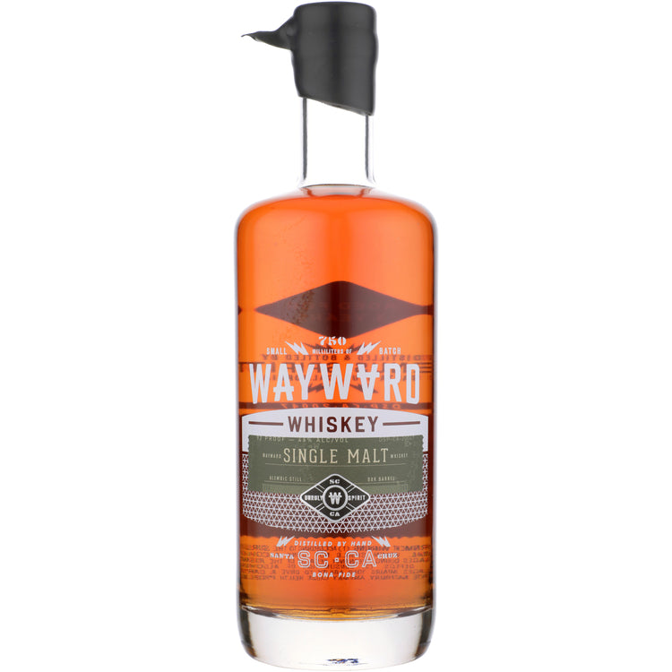 Wayward Single Malt Whiskey Small Batch 92 - 750ML - Front