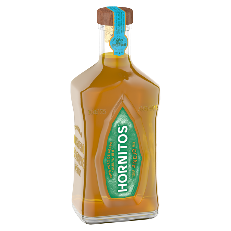 Hornitos Tequila Anejo 80 - 375ML - Front Label