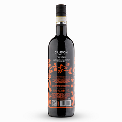 Candoni Chianti - 750ML - Back