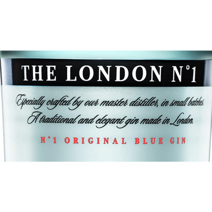 The London No 1 Original Blue Gin 94 - 750ML - Front Label