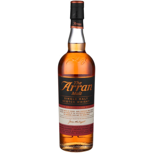 The Arran Malt Single Malt Scotch Amarone Cask Finish 100 - 700ML - Back