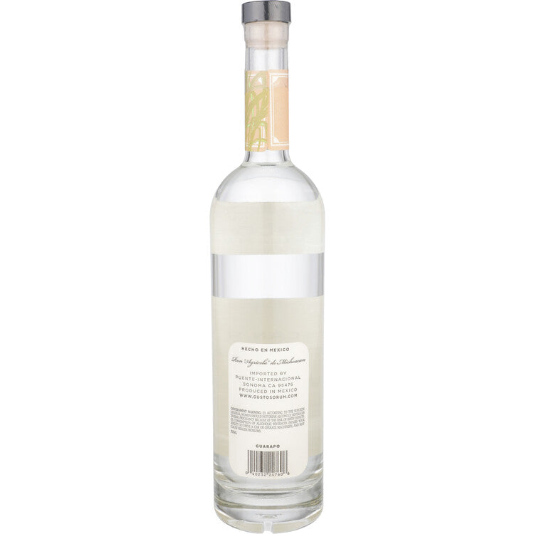 Gustoso Aguardiente Artisanal Rum Guarapo 98 - 750ML - Back